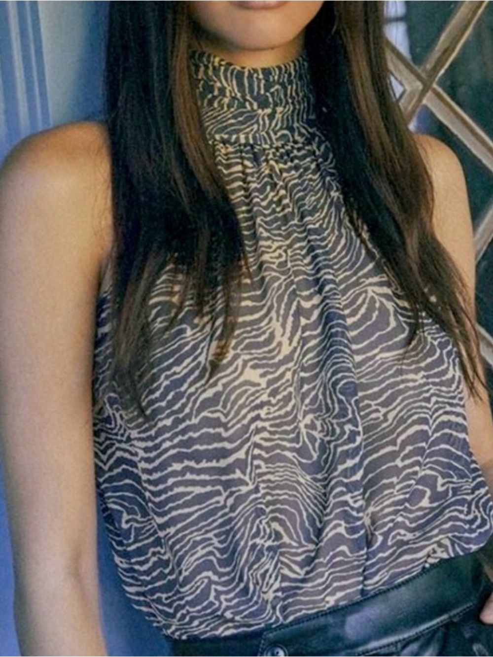 NWT Joie Erola 100% silk sleeveless blouse top XL $198